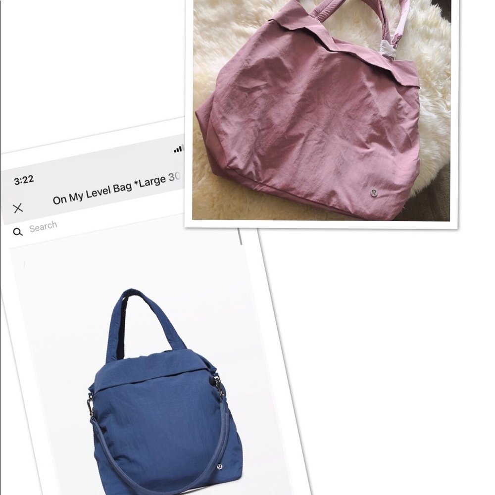 Two brand new on my level tote lululemon